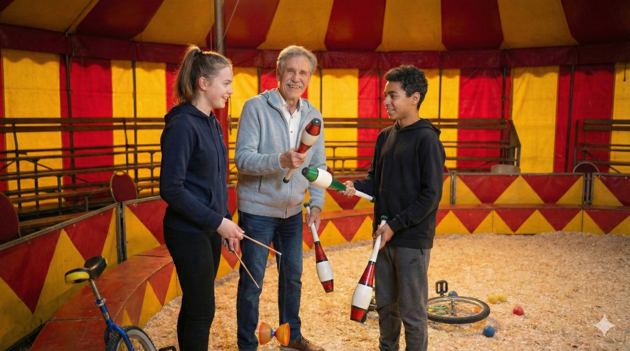 Zirkus Giovanni – Szene aus einer Aktion